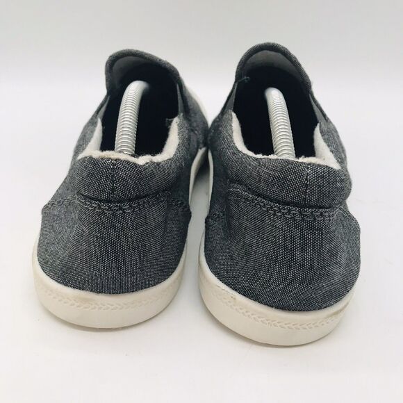 Mad Love Target Slip On Canvas Loafers Women's 10 Chambray Gray Comfort Shoes - Picture 4 of 11
